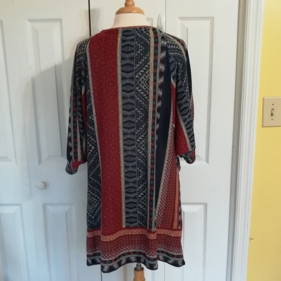 Uncle Frank boho dress with oversized wrap sleeves - Picture 6 of 6